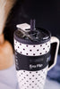 Brumate Polka Pearl 40oz Era Flip Tumbler - Whiskey Skies - BRUMATE