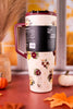 Brumate Quilted Florals 40oz Era Flip Tumbler - Whiskey Skies - BRUMATE
