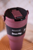Brumate Rose Taupe 35oz Resa Flip Tumbler - Whiskey Skies - BRUMATE