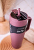 Brumate Rose Taupe 40oz Era Flip Tumbler - Whiskey Skies - BRUMATE