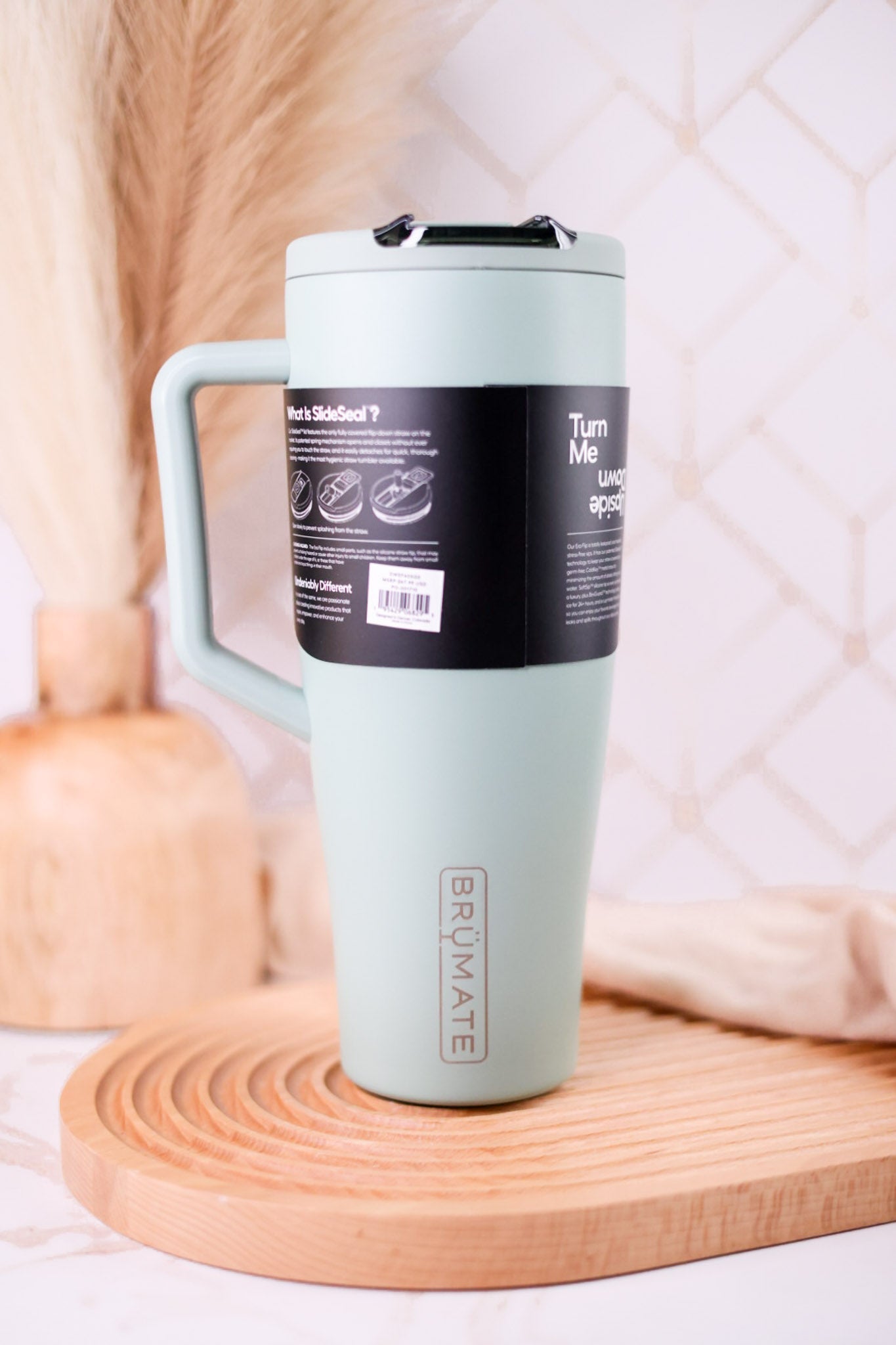 Brumate Sage 40oz Era Flip Tumbler - Whiskey Skies - BRUMATE