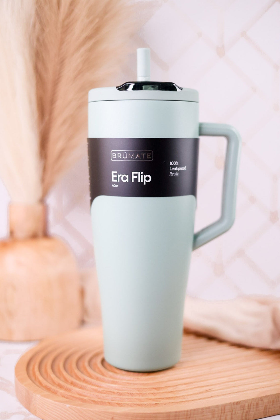 Brumate Sage 40oz Era Flip Tumbler - Whiskey Skies - BRUMATE