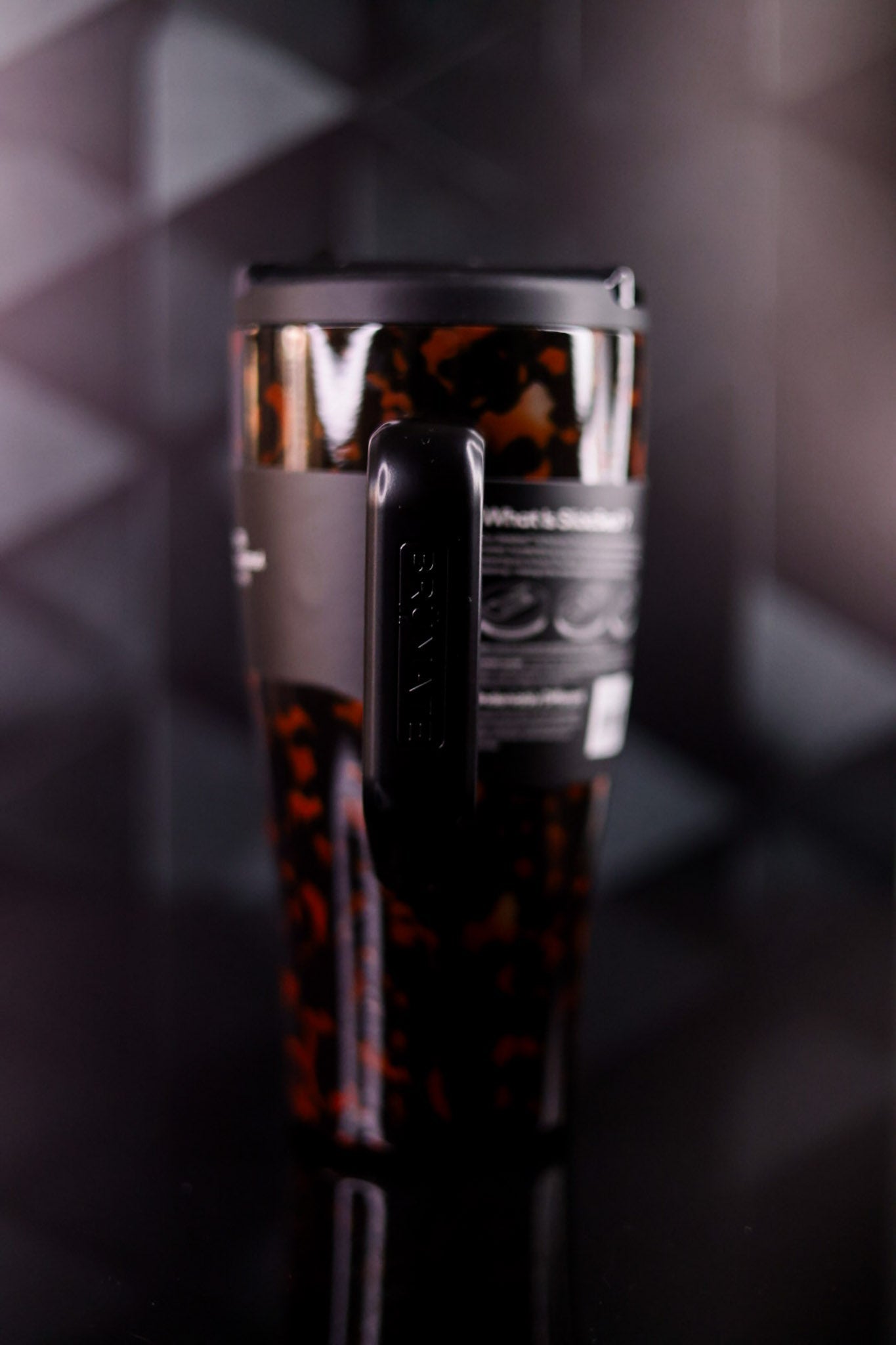 Brumate Tortoiseshell 30oz Era Flip Tumbler - Whiskey Skies - BRUMATE