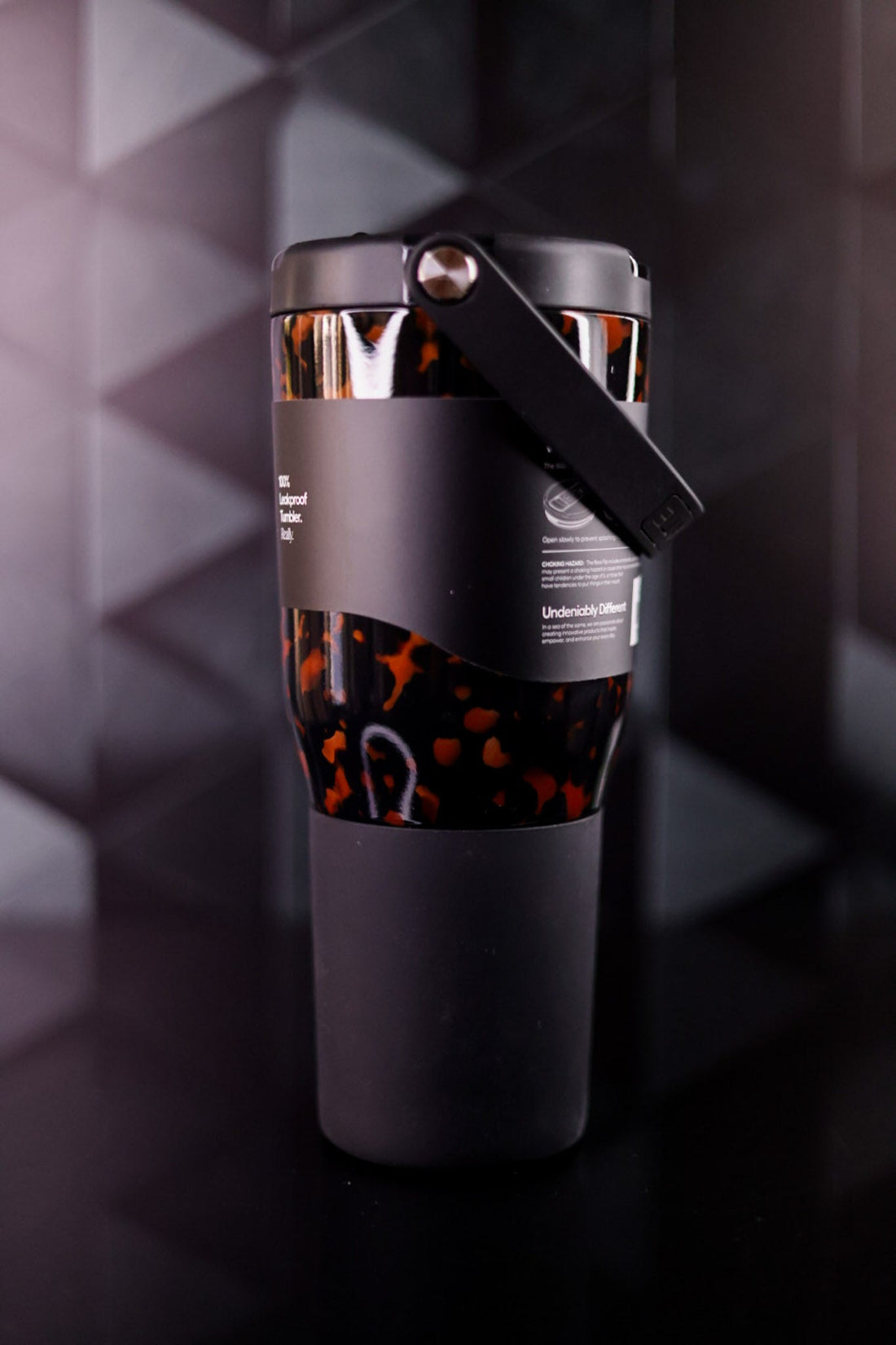 Brumate Tortoiseshell 35oz Resa Flip Tumbler - Whiskey Skies - BRUMATE