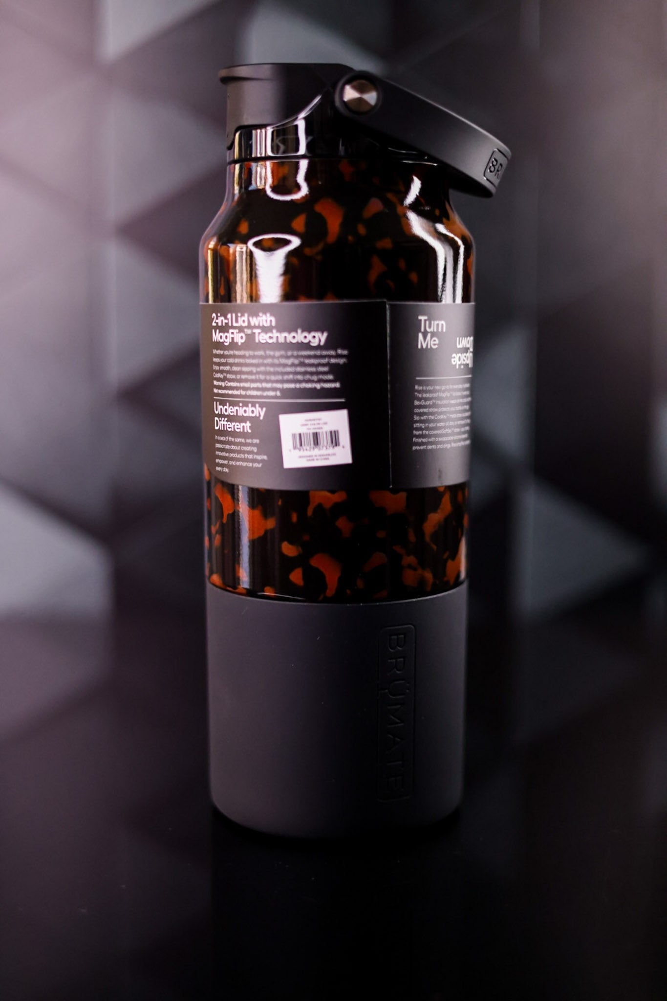 Brumate Tortoiseshell 35oz Rise Tumbler - Whiskey Skies - BRUMATE