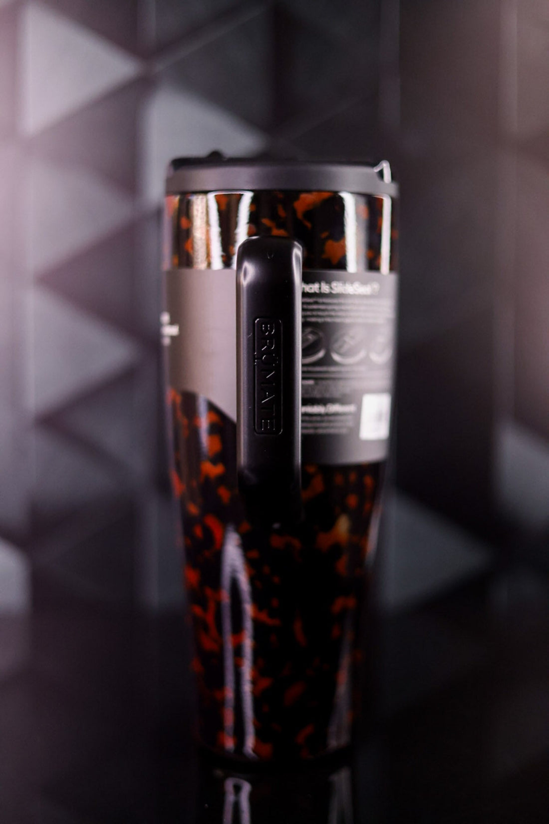 Brumate Tortoiseshell 40oz Era Flip Tumbler - Whiskey Skies - BRUMATE
