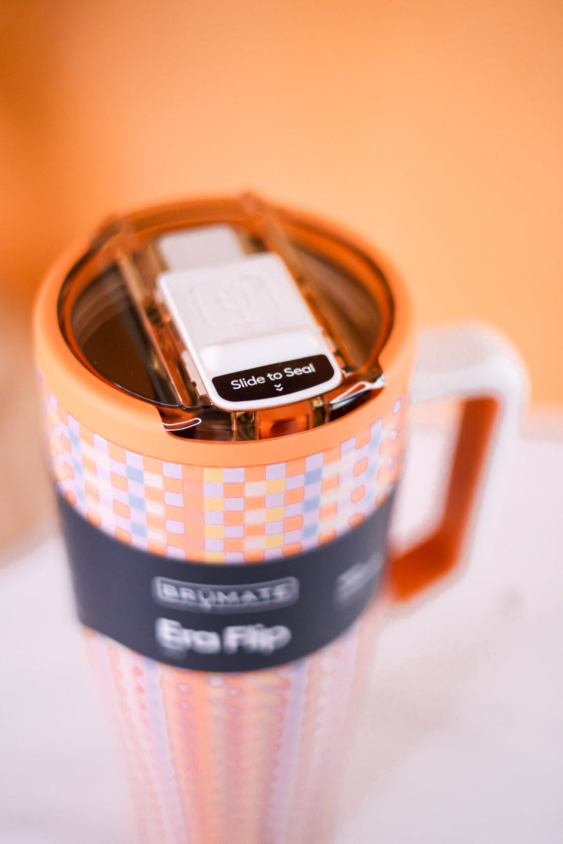 Brumate Vibe Check 40oz Era Flip Tumbler - Whiskey Skies - BRUMATE