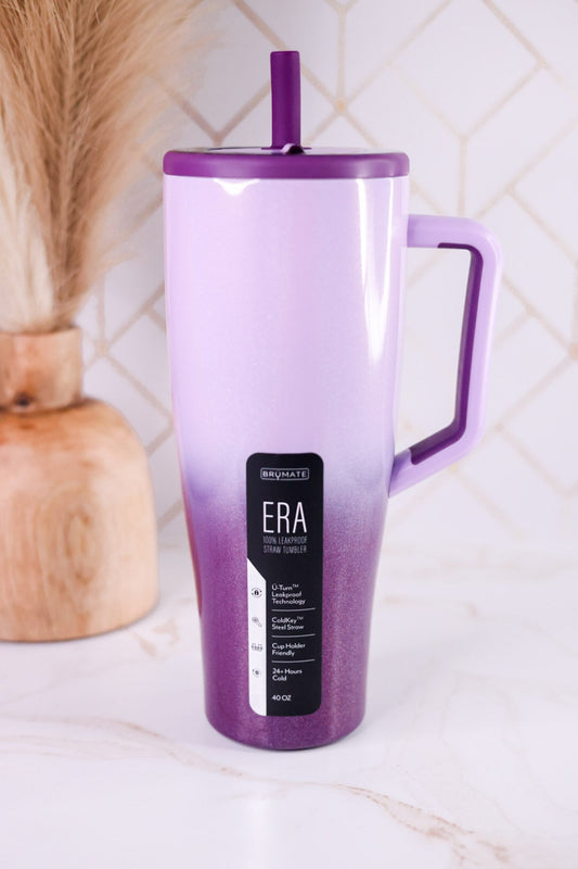 Brumate Violet Crush 40oz Era Tumbler - Whiskey Skies - BRUMATE