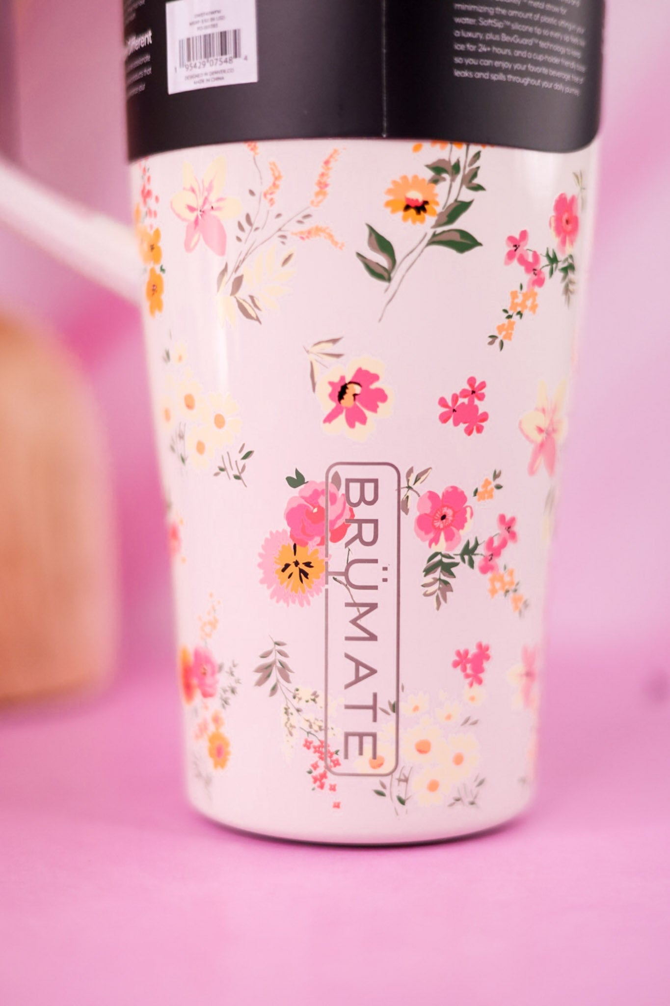 Brumate Wildflower Whisper 40oz Era Flip Tumbler - Whiskey Skies - BRUMATE