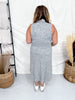 Brushed Cashmere Two Piece Dress & Cardigan Set (8 Colors) - Whiskey Skies - DEAR SCARLETT