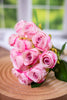 Bundle Of Twelve Pink Roses - Whiskey Skies - RAZ IMPORTS