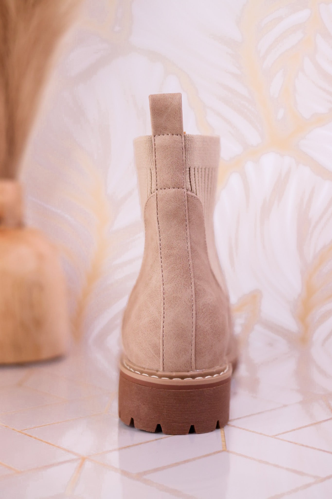 Cabin Fever Round Toe Boots in Camel Brown - Whiskey Skies - CORKYS FOOTWEAR