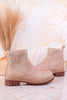 Cabin Fever Round Toe Boots in Camel Brown - Whiskey Skies - CORKYS FOOTWEAR