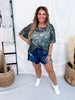 Camo Kreek Short Sleeve Mesh Top - Whiskey Skies - STERLING KREEK