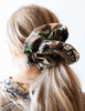 Camo Print Jumbo Scrunchie - Whiskey Skies - KAXI