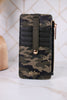 Camouflage Print Essentials Only Zippered Wallet - Whiskey Skies - DM MERCHANDISING