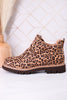 Campfire Leopard Booties - Whiskey Skies - CORKYS FOOTWEAR