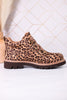 Campfire Leopard Booties - Whiskey Skies - CORKYS FOOTWEAR