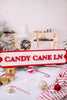 Candy Cane Lane Wooden Sign - Whiskey Skies - ADAMS & CO