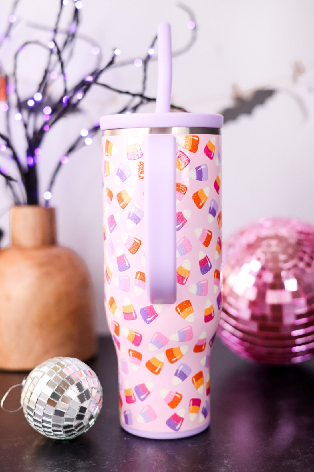 Candy Corn 30oz Mega Mug Tumbler - Whiskey Skies - SWIG LIFE