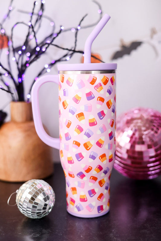 Candy Corn 30oz Mega Mug Tumbler - Whiskey Skies - SWIG LIFE