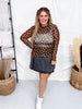 Candy Corn Long Sleeve Mesh Top - Whiskey Skies - STERLING KREEK