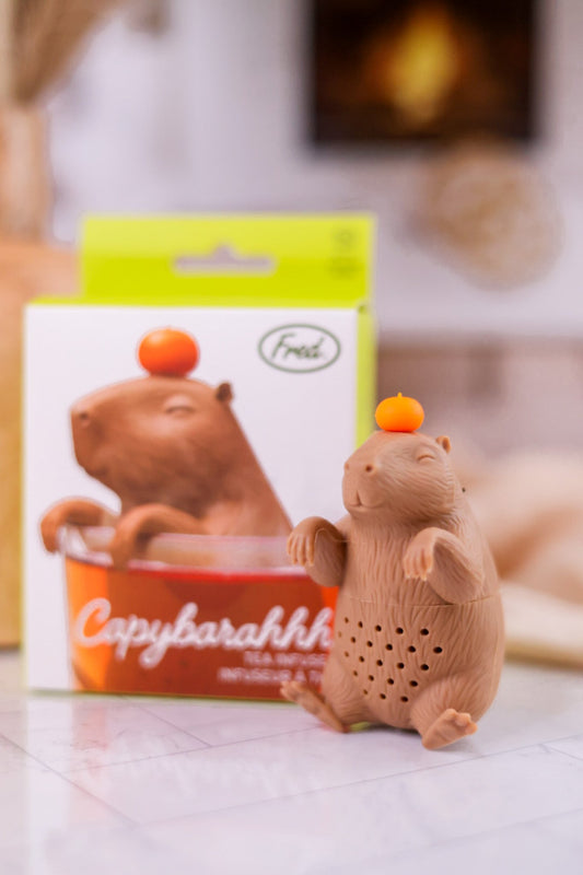 Capybarahhh Tea Infuser - Whiskey Skies - FRED AND FRIENDS