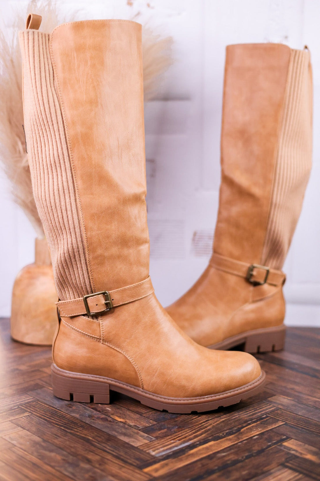 Caramel "Hay There" Boots - Whiskey Skies - CORKYS FOOTWEAR