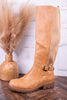 Caramel "Hay There" Boots - Whiskey Skies - CORKYS FOOTWEAR