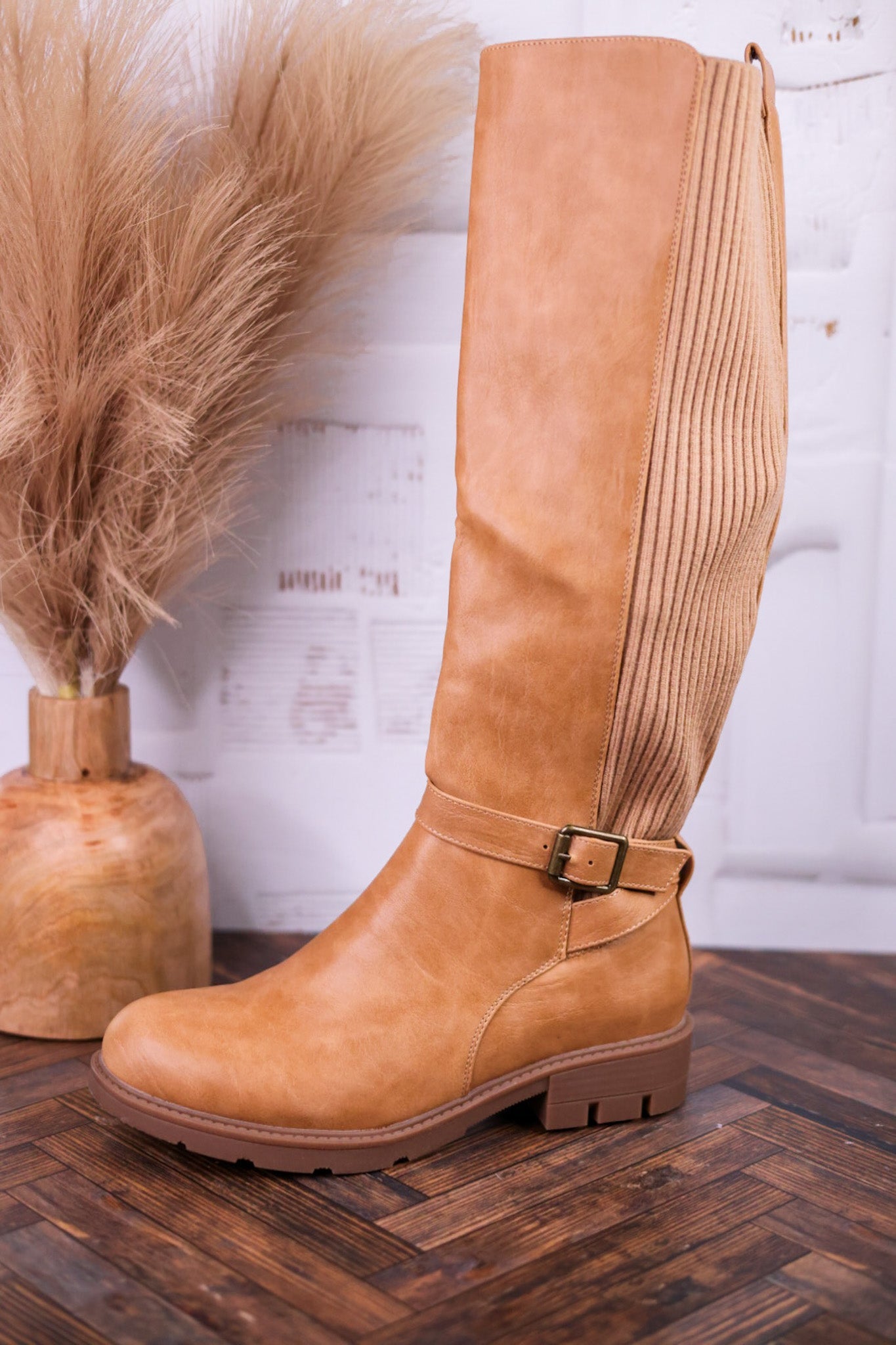 Caramel "Hay There" Boots - Whiskey Skies - CORKYS FOOTWEAR