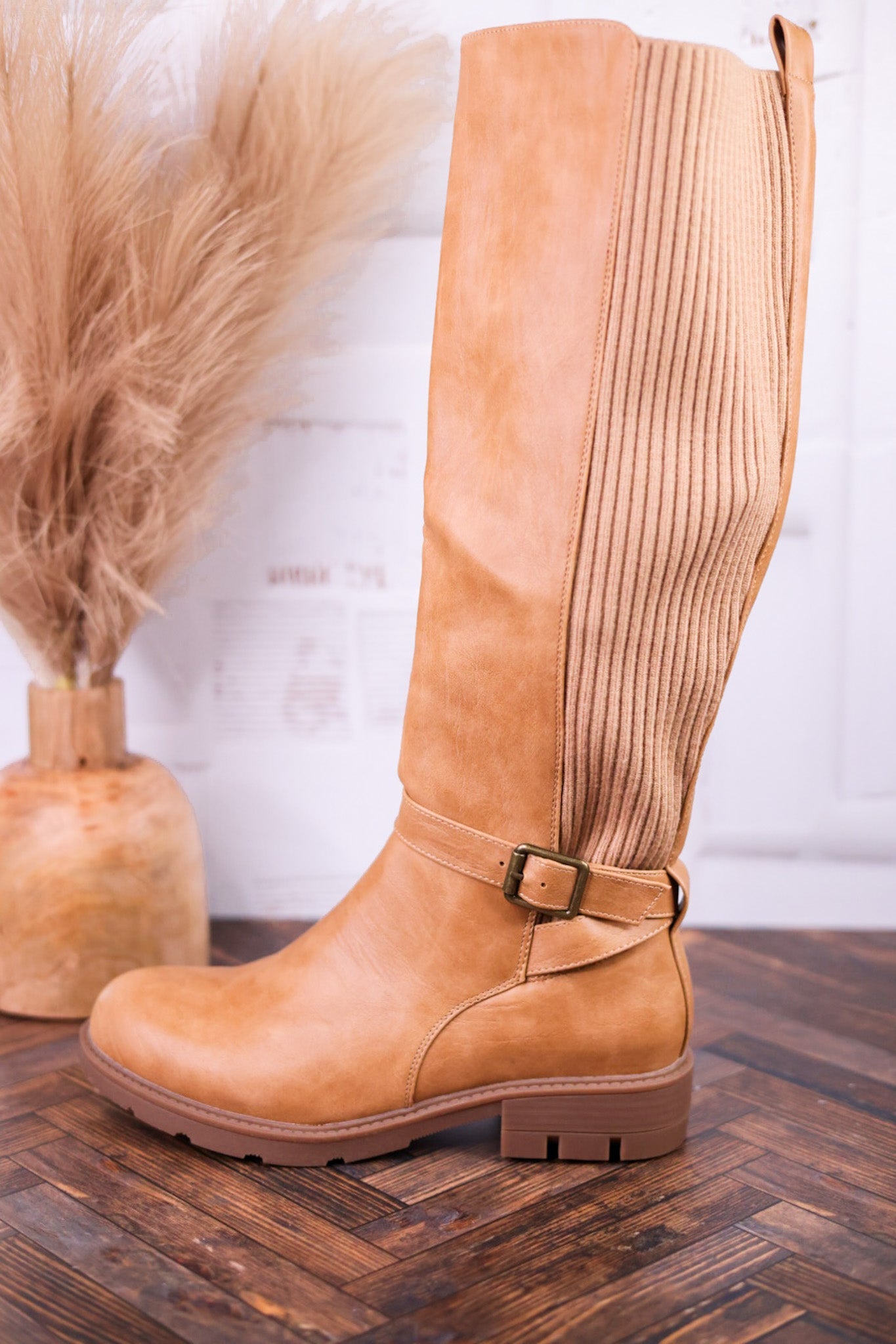 Caramel "Hay There" Boots - Whiskey Skies - CORKYS FOOTWEAR