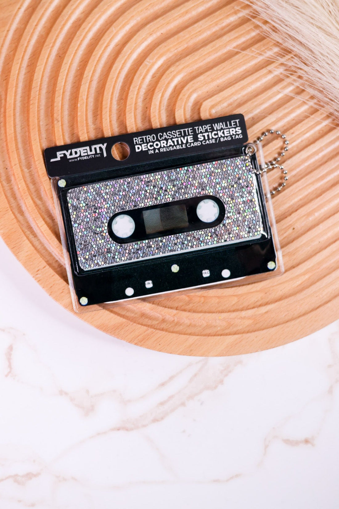 Cassette Wallet Stickers (4 Colors) - Whiskey Skies - HIGH FYDELITY INC