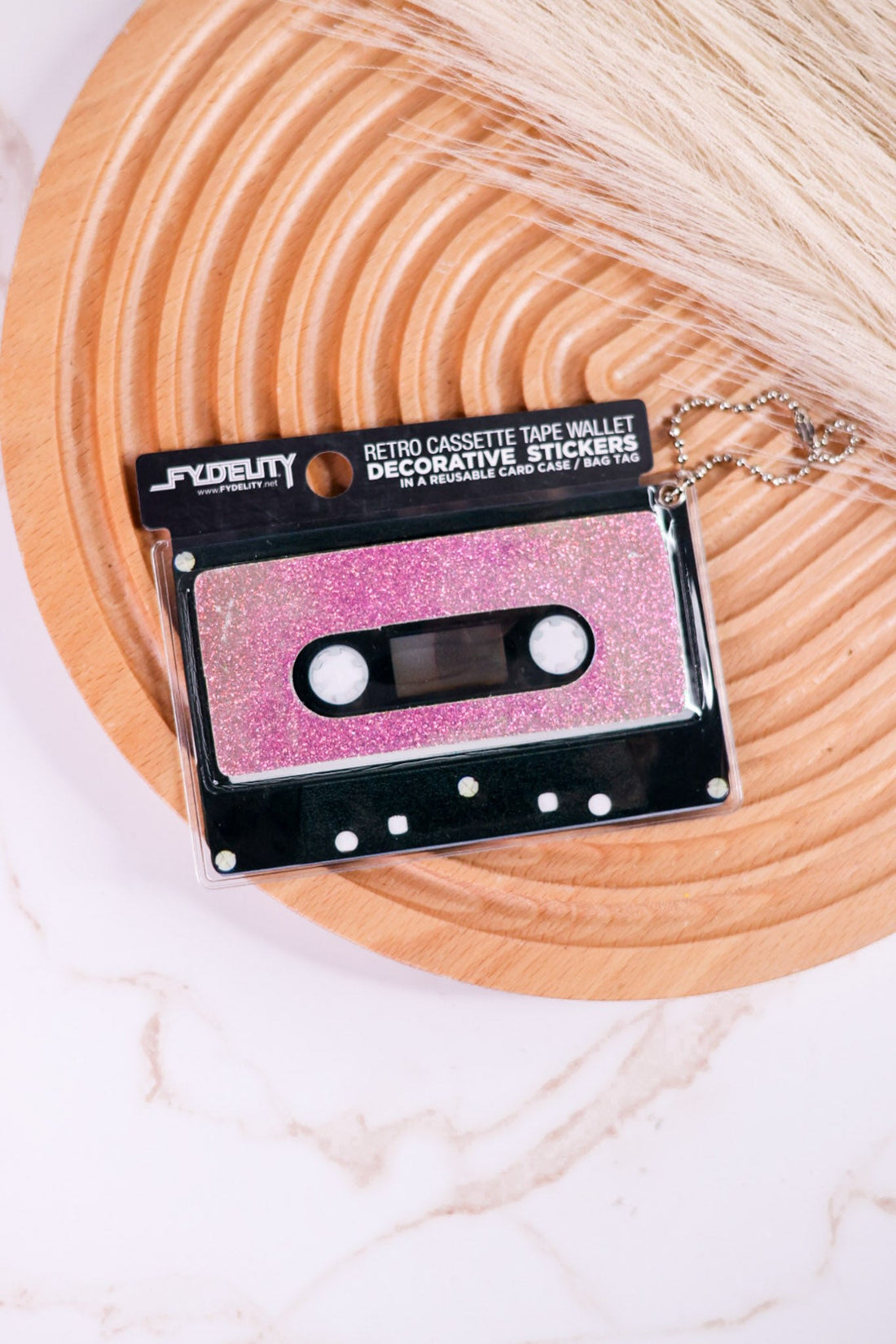 Cassette Wallet Stickers (4 Colors) - Whiskey Skies - HIGH FYDELITY INC