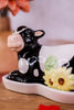 Ceramic Autumn Market Cow Butter Dish - Whiskey Skies - YOUNG'S INC