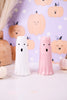 Ceramic Ghost Candle Holder (2 Colors) - Whiskey Skies - YOUNG'S INC