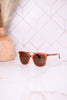 Charmaine Sunglasses In Apricot Crystal - Whiskey Skies - TOMS