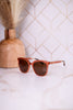Charmaine Sunglasses In Apricot Crystal - Whiskey Skies - TOMS