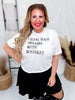 Chase Your Dreams with Whiskey Midi Graphic Tee - Whiskey Skies - ALI DEE