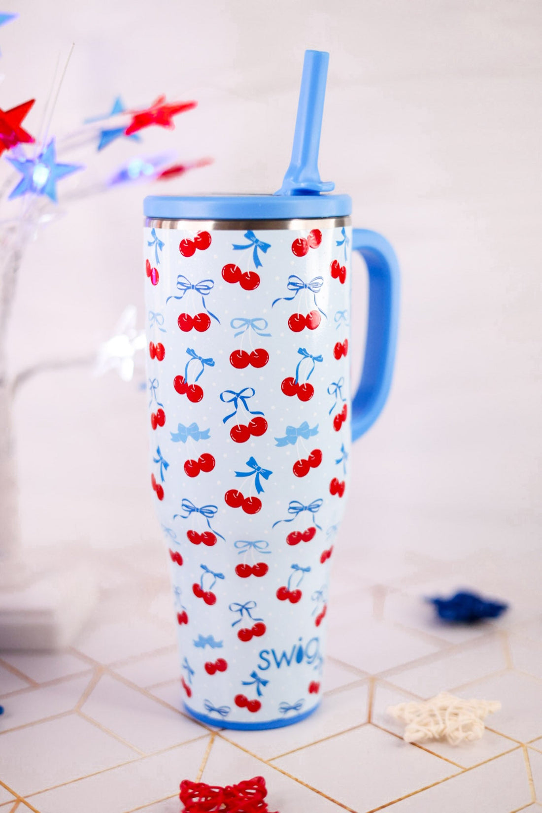 Cherry Pie 40oz Mega Mug - Whiskey Skies - SWIG LIFE
