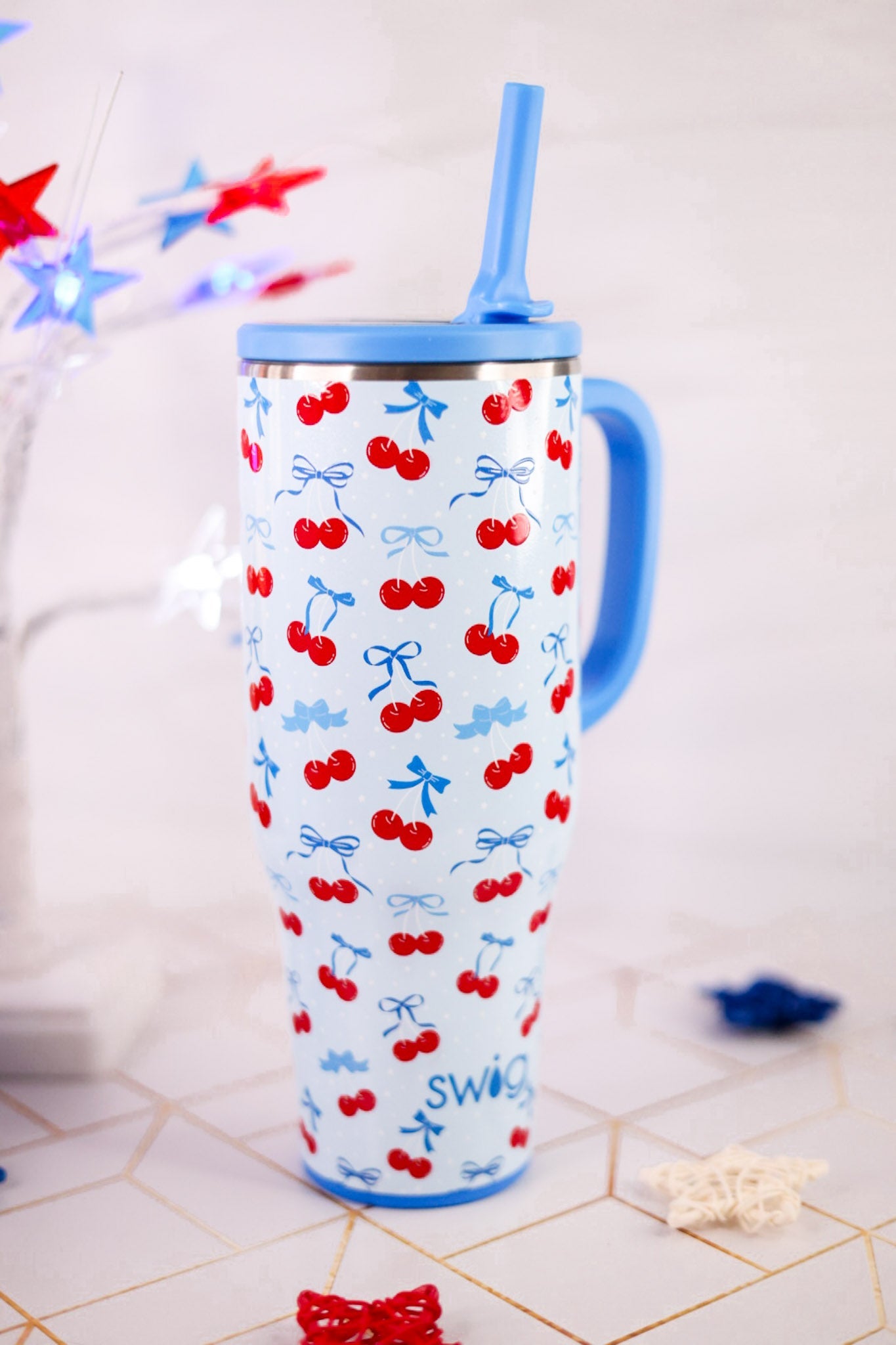 Cherry Pie 40oz Mega Mug - Whiskey Skies - SWIG LIFE