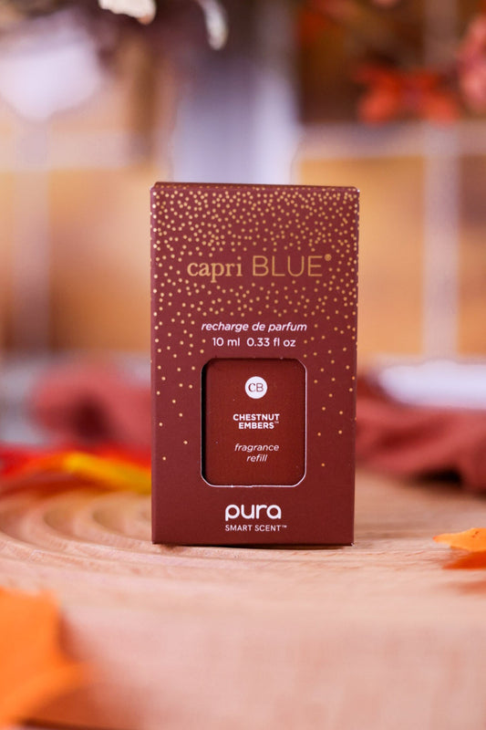 Chestnut Embers Home Fragrance Refill By Capri Blue - Whiskey Skies - CAPRI BLUE