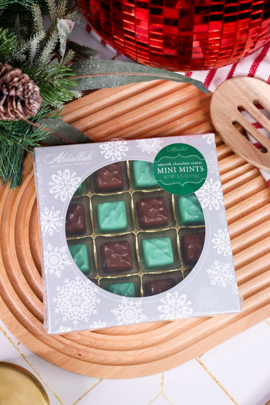 Chocolate Meltaway Mini Mints - Whiskey Skies - ABDALLAH CANDIES