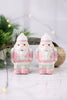 Christmas Ceramic Nutcracker Salt & Pepper Shaker Set - Whiskey Skies - YOUNG'S INC