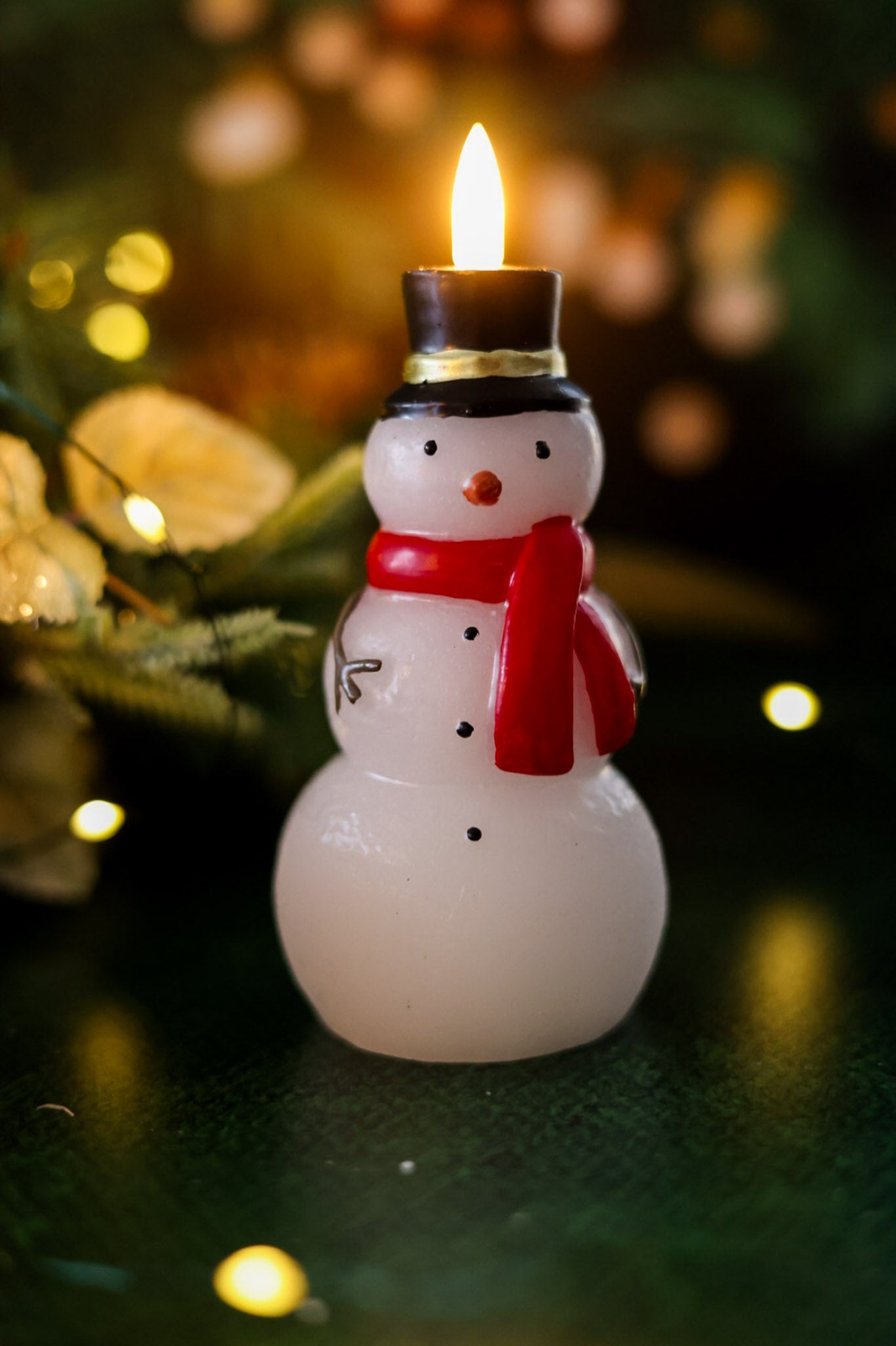 Christmas Character Flameless Candles (3 Styles) - Whiskey Skies - MUD PIE