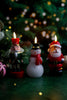 Christmas Character Flameless Candles (3 Styles) - Whiskey Skies - MUD PIE