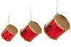 Christmas Drum Large Ornaments (3 Sizes) - Whiskey Skies - RAZ IMPORTS