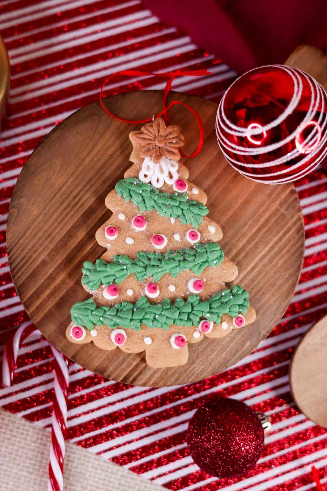 Christmas Gingerbread Ornaments (4 Styles) - Whiskey Skies - RAZ IMPORTS