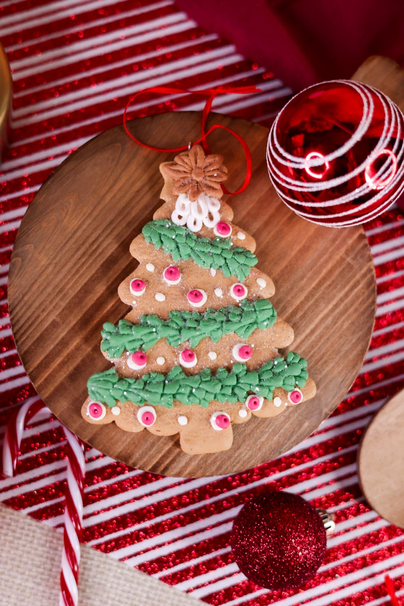 Christmas Gingerbread Ornaments (4 Styles) - Whiskey Skies - RAZ IMPORTS