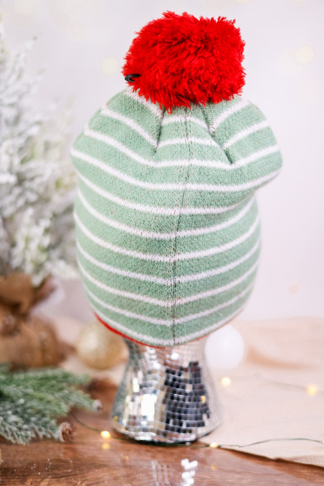 Christmas Gnome Knit Beanie - Whiskey Skies - COCO + CARMEN