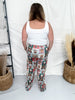 Christmas Highland Cow Loungewear Pants - Whiskey Skies - BRIEF INSANITY